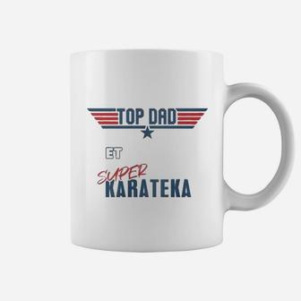 Top Papa Karateka, best christmas gifts for dad Coffee Mug - Seseable