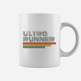 Ultra Runner Gift Vintage Retro Marathon Trail Running Coffee Mug - Seseable