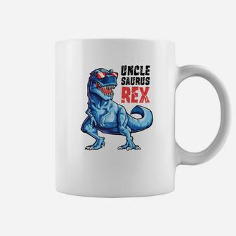 Unclesaurus T Rex Uncle Saurus Dinosaur Men Daddy Coffee Mug - Seseable