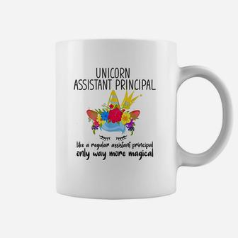 Unicorn Assistant Principal Teacher Appreciation Gift Coffee Mug - Seseable