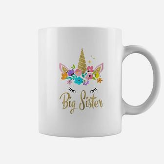 Unicorn Big Sister Im Going To Be A Big Sister Coffee Mug - Seseable