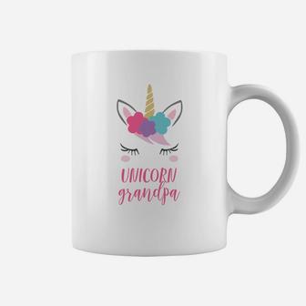Unicorn Grandpa Gift Unicorn Grandfather Coffee Mug - Seseable