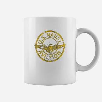 U.s. Navy Original Naval Aviation Vintage Gift Coffee Mug - Seseable