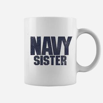 Us Navy Sister Coffee Mug - Seseable
