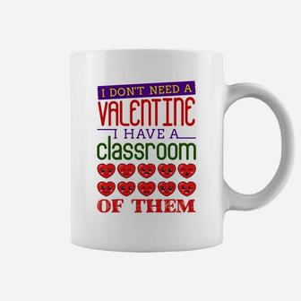 Valentine Days Teacher Classroom Of Valentines Coffee Mug - Seseable