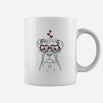 Valentine Reese The Boxer Dogs Coffee Mug - Seseable