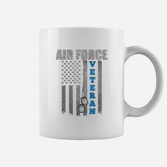 Veteran Us Air Force American Flag Coffee Mug - Seseable