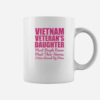 Vietnam Veteran Proud Daughter S Women Girls Gifts Coffee Mug - Seseable