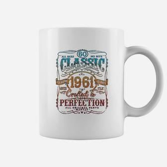 Vintage 1961 Gift 61 Years Old 61st Birthday Coffee Mug - Seseable