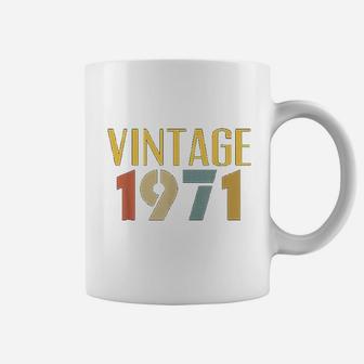 Vintage 1971 Cool Birthday Gift Coffee Mug - Seseable