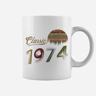 Vintage 48th Birthday Gif For Men Women Classic 1974 Coffee Mug - Seseable