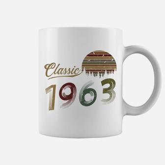 Vintage 59th Birthday Gif For Men Women Classic 1963 Coffee Mug - Seseable