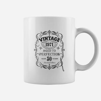 Vintage Aged To Perfection Birthday Coffee Mug - Seseable