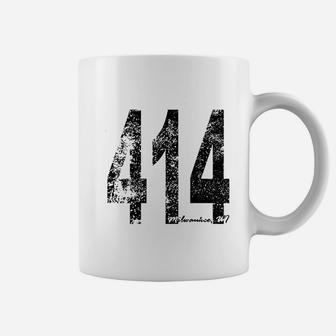 Vintage Area Code 414 Coffee Mug - Seseable