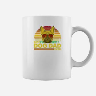 Vintage Best Bulldog Dad Ever Dog Daddy Father Coffee Mug - Seseable