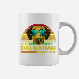 Vintage Best Dalmatian Mom Ever Dog Mommy Mother Coffee Mug - Seseable