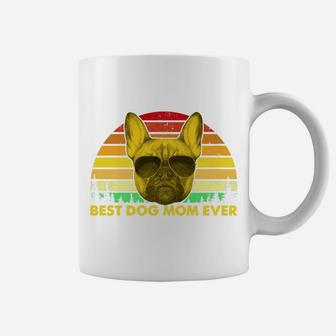 Vintage Best Dog Mom Ever Dog Mommy Mother Gift Coffee Mug - Seseable