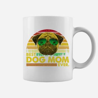 Vintage Best Pug Mom Ever Dog Mommy Mother Coffee Mug - Seseable