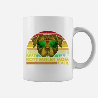 Vintage Best Rottweiler Mom Ever Dog Mommy Mother Coffee Mug - Seseable