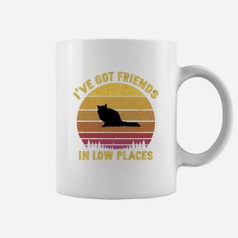 Vintage Birman I Have Got Friends In Low Places Cat Lovers Coffee Mug - Seseable