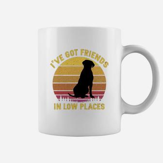 Vintage Cane Corso I Have Got Friends In Low Places Dog Lovers Coffee Mug - Seseable
