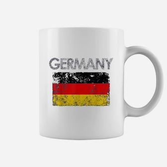 Vintage Germany German Flag Pride Gift Coffee Mug - Seseable