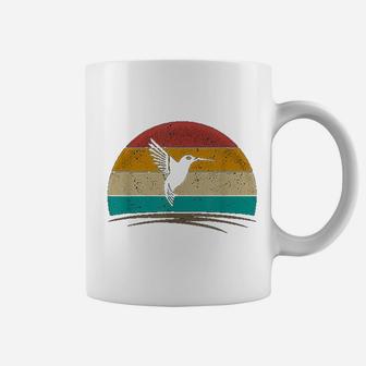 Vintage Hummingbird Retro Distressed Hummingbird Coffee Mug - Seseable