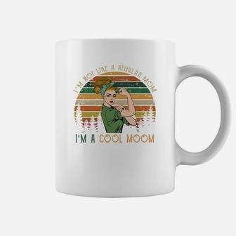 Vintage I Am A Cool Mom Best Gifts For Mom Coffee Mug - Seseable