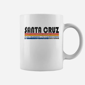 Vintage Retro 70s 1980s Santa Cruz Ca Coffee Mug - Seseable