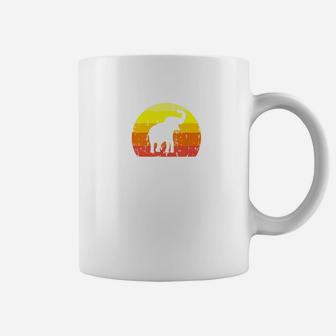 Vintage Retro Elephan Perfect I Love Elephants Tee Coffee Mug - Seseable