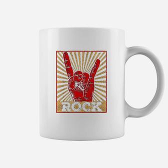 Vintage Rock N Roll Rock Coffee Mug - Seseable