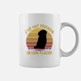Vintage Shih Tzu I Have Got Friends In Low Places Dog Lovers Coffee Mug | Seseable FR