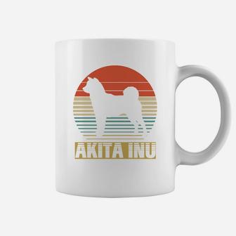 Vintage Shirt For Akita Inu Dog Lover Funny Birthday Gifts Coffee Mug - Seseable