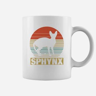 Vintage Shirt For Sphynx Cat Lover Funny Birthday Gift Coffee Mug | Seseable CA
