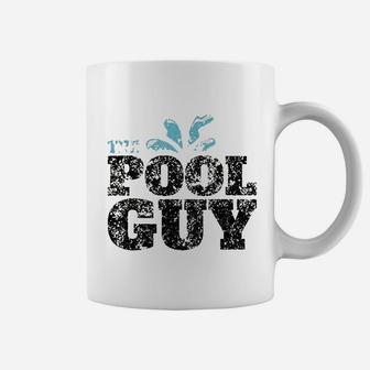 Vintage The Pool Guy Funny Swimming Coffee Mug - Seseable