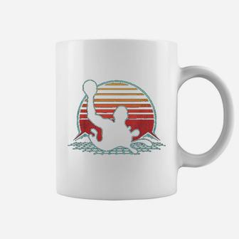 Water Polo Retro Vintage 80s Style Coach Player Gift Coffee Mug - Seseable