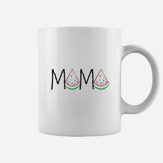 Watermelon Mama Mothers Day Gift Funny Melon Fruit Coffee Mug - Seseable
