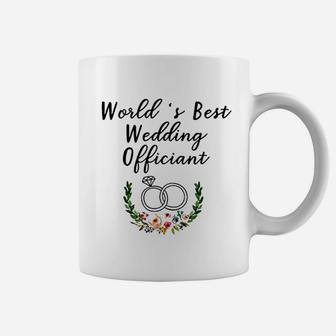 Wedding Officiant Cup World’s Best Wedding Officiant Coffee Mug - Seseable