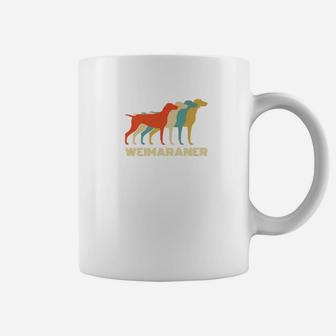 Weimaraner Dog Breed Vintage Look Shirt Coffee Mug - Seseable