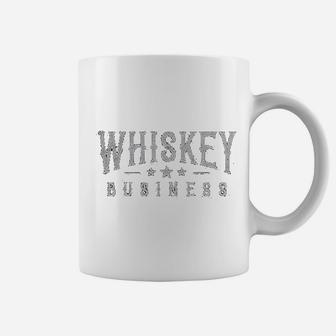 Whiskey Business Funny Drinking Drunk Party Vintage Graphic Coffee Mug - Seseable