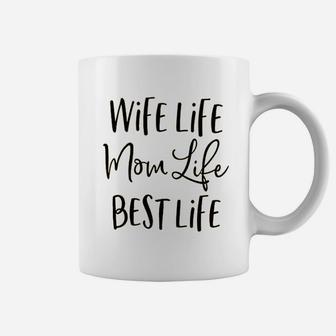 Wife Life Mom For Women Coffee Mug - Seseable