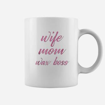 Wife Mom Wax Boss Coffee Mug - Seseable