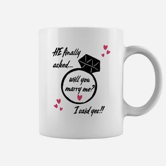 Will You Marry Me - Women’s Premium T-shirt Coffee Mug - Seseable