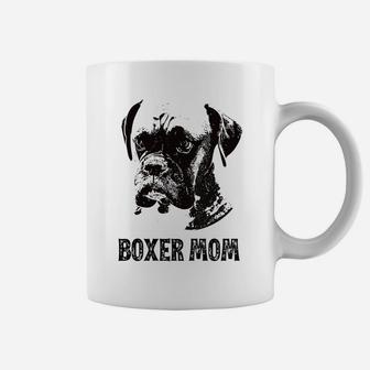 Womens Boxer Boxer Dog Mom Coffee Mug - Seseable