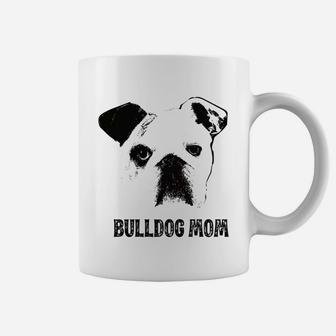 Womens Bulldog Mom English Bulldog Mom Coffee Mug - Seseable