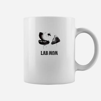 Womens Lab Mom Golden Labrador Retriever Mom Coffee Mug - Seseable