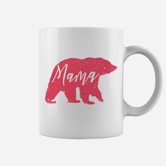 Womens Mama Bear Gift For Mom Grandma Mother Mommy Coffee Mug - Seseable