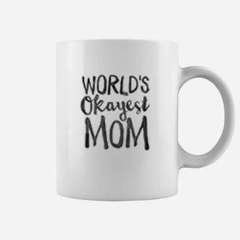 World Okayest Mom Coffee Mug - Seseable