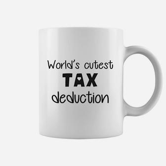 Worlds Cutest Tax Deduction Accountant Husband Coffee Mug - Seseable