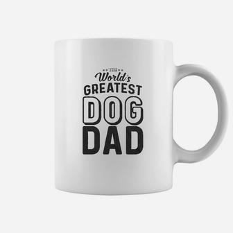 Worlds Greatest Dog Dad Funny Animal Lover Coffee Mug - Seseable
